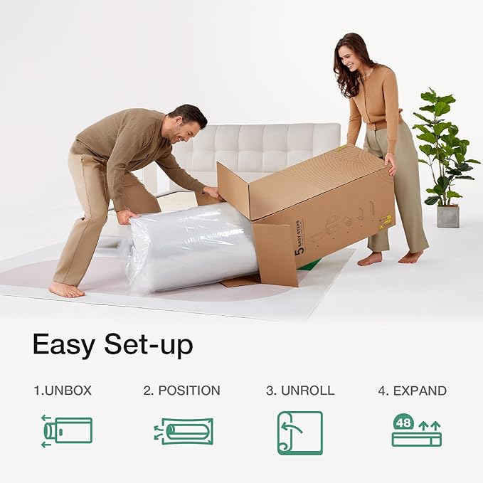 Novilla 8 inch Twin XL Mattress for Kids,Foam and Spring Hybrid Mattresses for Comfortable Sleep,Steel Coils for Durable Support,CertiPUR-US Certified Foam,Youth/Guest Rooms,Twin XL Mattress in a Box