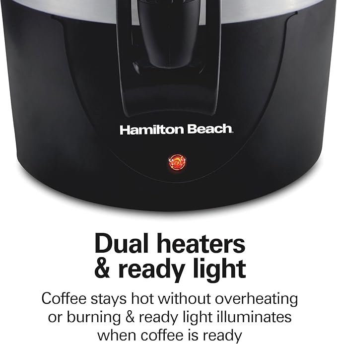 Hamilton Beach 45 Cup Fast Brew Coffee Urn and Hot Beverage Dispenser