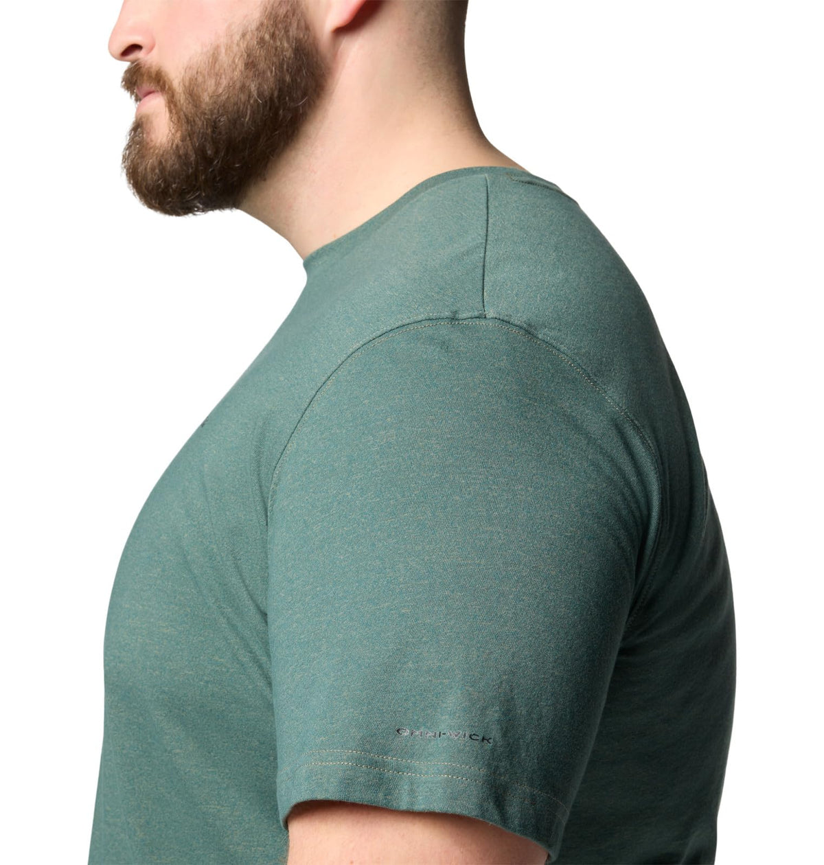 Columbia Mens Thistletown Hills Short Sleeve T-Shirt, Stone Green Heather, 4X