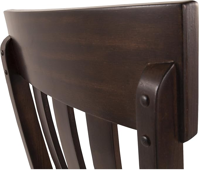 Signature Design by Ashley Haddigan Dining Room Chair, Dark Brown
