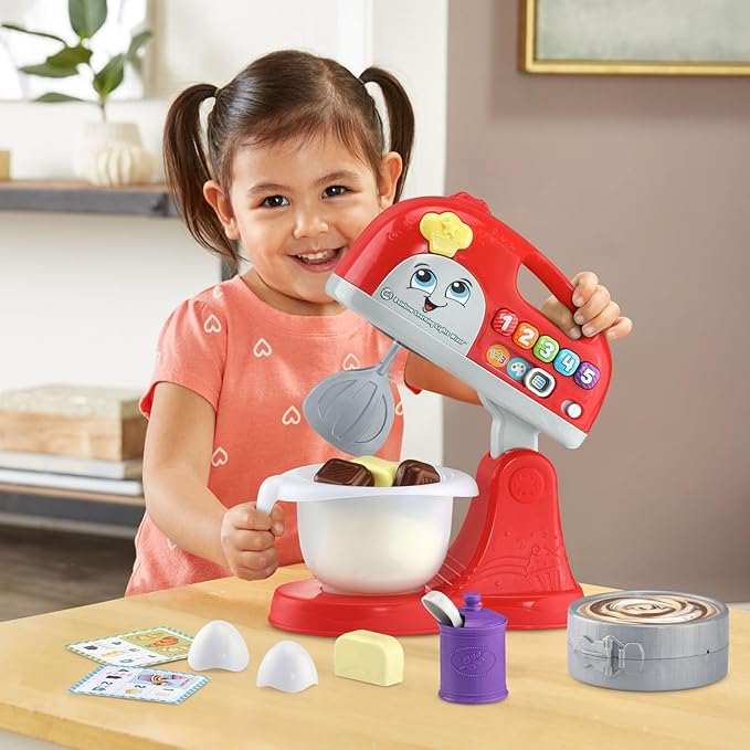 LeapFrog Rainbow Learning Lights Mixer, Red