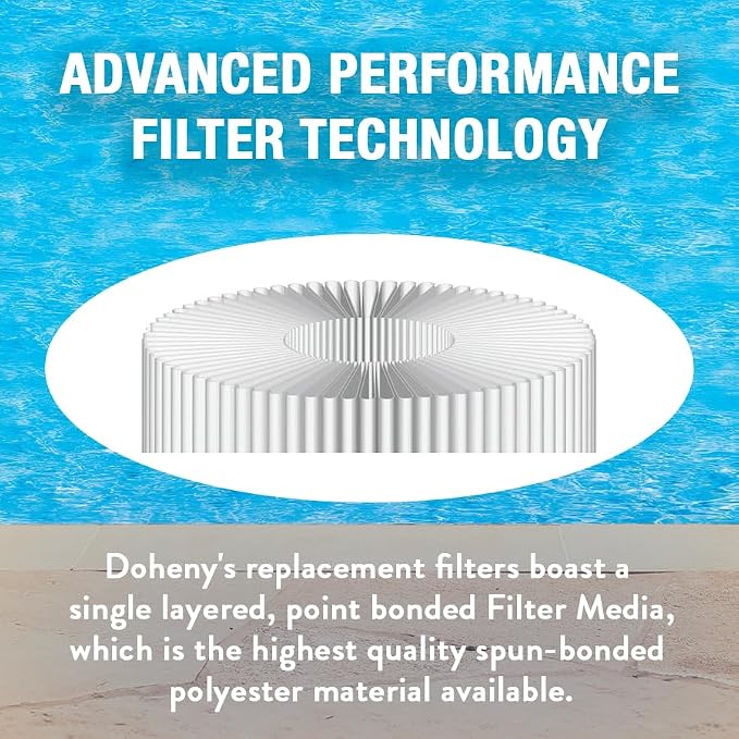 Doheny's PWW50L1 Pool Spa Filter | Filter