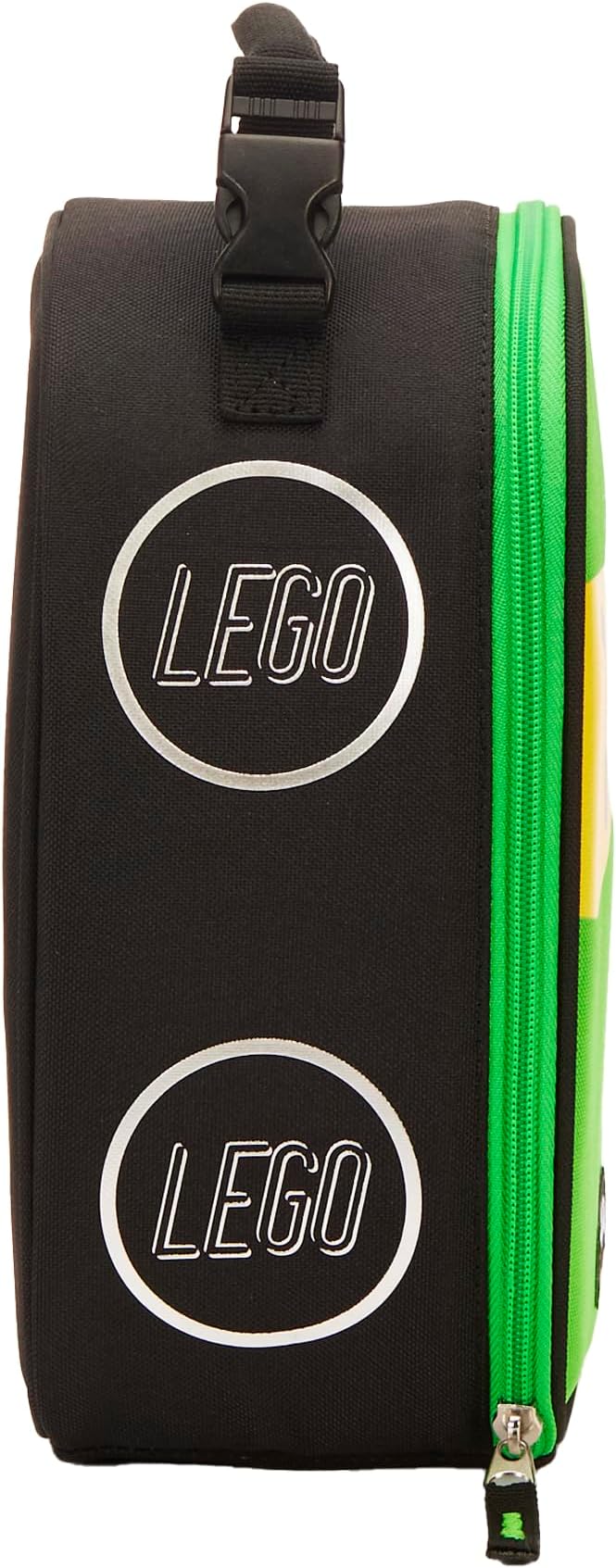LEGO NINJAGO Lunch Box, Insulated Soft Reusable Lunch Bag Meal Container for Boys and Girls, Perfect for School, or Travel, Meal Tote to Keep Food and Drinks Cold, Hero Green