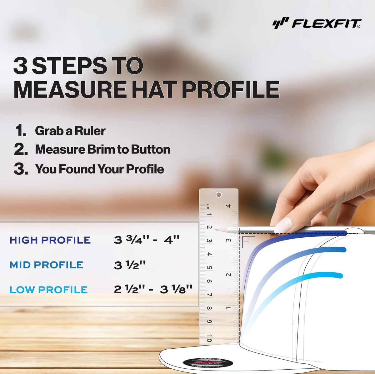 Flexfit Men's Wooly Combed Twill Fitted Baseball Cap, Spruce, Large-X-Large