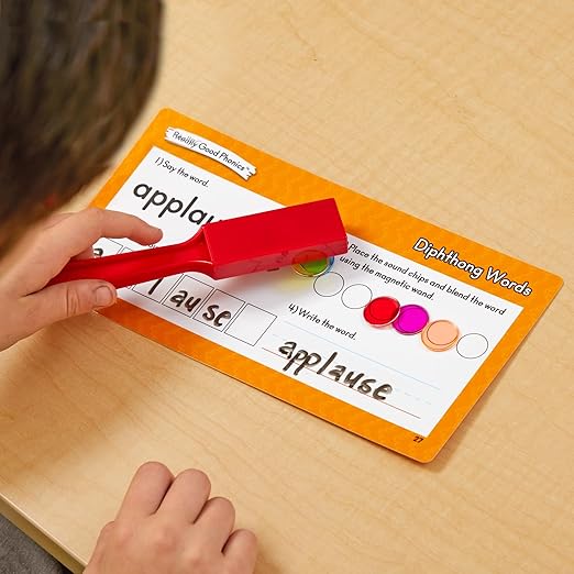 Really Good Phonics Vowel Teams by Sound and Diphthongs Word Segmenting and Blending Kit