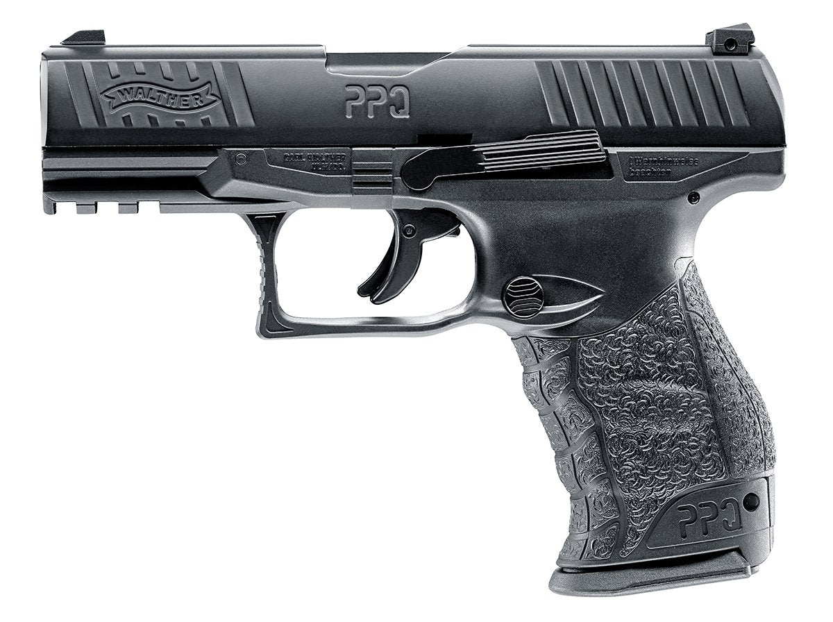 Umarex T4E Walther PPQ .43 Caliber Training Pistol Paintball Gun Marker, Black (Pack of 3)