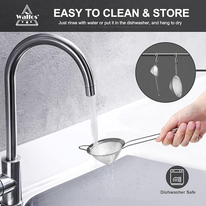 Walfos Small Fine Mesh Strainer