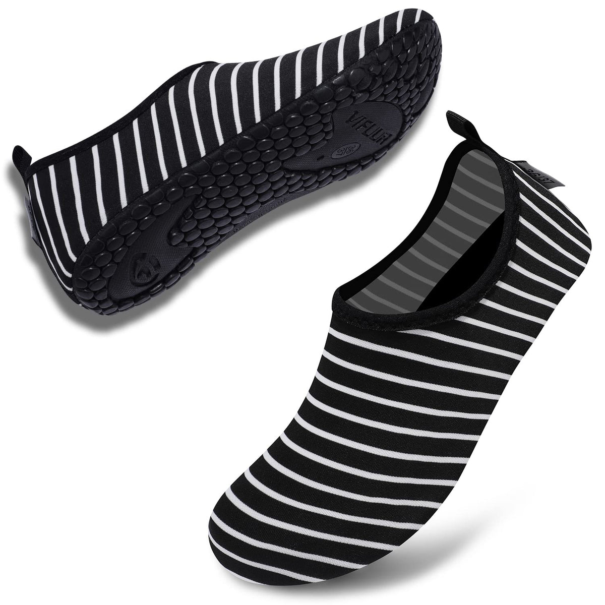 VIFUUR Water Shoes for Men Women Barefoot Quick Dry Aqua Socks Slip On