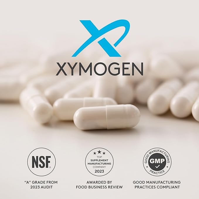XYMOGEN ActivNutrients Without Iron - Multivitamin Multimineral for Wellness, Immune, Energy and Mood Support - Chelated Minerals + Active B Vitamins with Folate (60 Capsules)