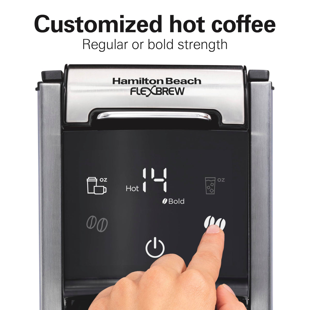 Hamilton Beach FlexBrew Advanced 4-in-1 Single Serve Coffee Maker