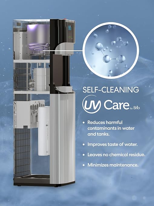 Brio 400 Series Self-Cleaning UV Bottleless Water Cooler Dispenser -