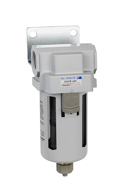 PneumaticPlus SAFM400-N06B Compressed Air Coalescing Filter, 0.1 Micron