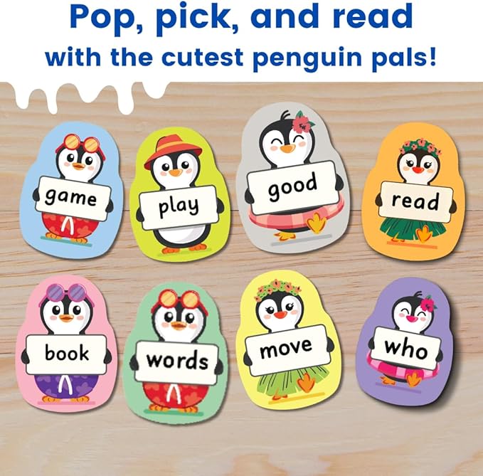 Sight Words Adventure Game | 300 High-Frequency Words for Pre-K to Grade 2 | Sight Word Flash Cards | Preschool Learning Activities | Classroom Must Haves | Kids Ages 3–6 | Up to 4 Players
