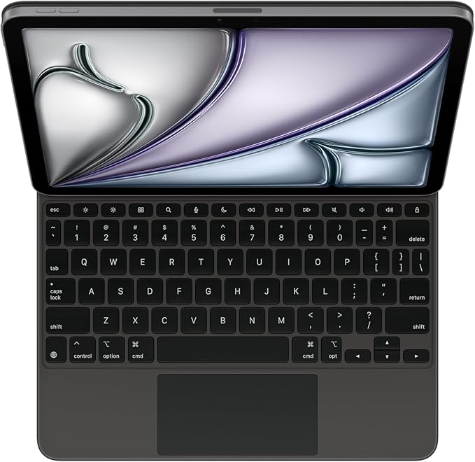 Apple Magic Keyboard: Keyboard and Case for iPad Air 11-inch (M2, M3, and M4) and iPad Air (4th and 5th Generation), US English — Black