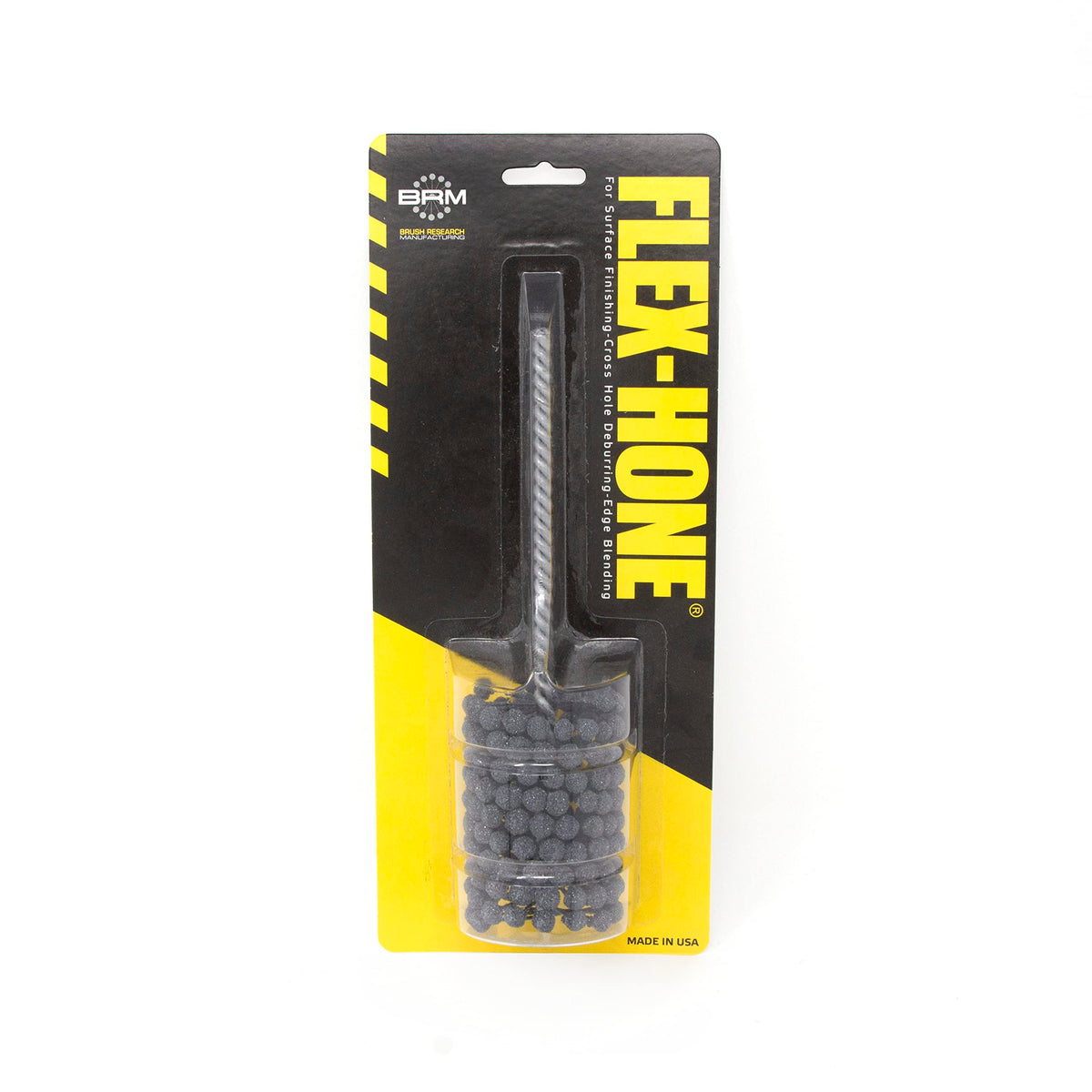 Brush Research BC17812 FLEX-HONE®, 1-7/8" (47.6mm) Diameter, 120 Grit, Silicon Carbide, For Mild Steel, Stainless Steel, Cast Iron and Softer Ferrous Materials
