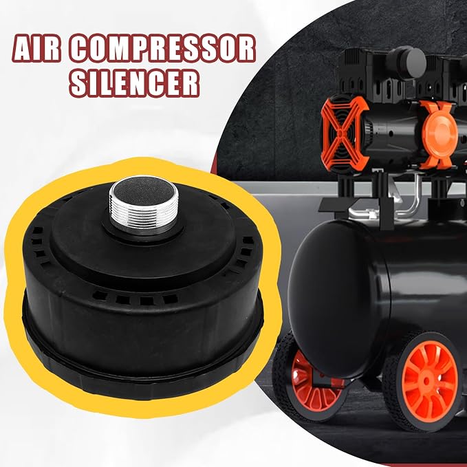 generic 1pcs 32mm/1.25Inch Air Compressor Noise Reducer Silencer Filter