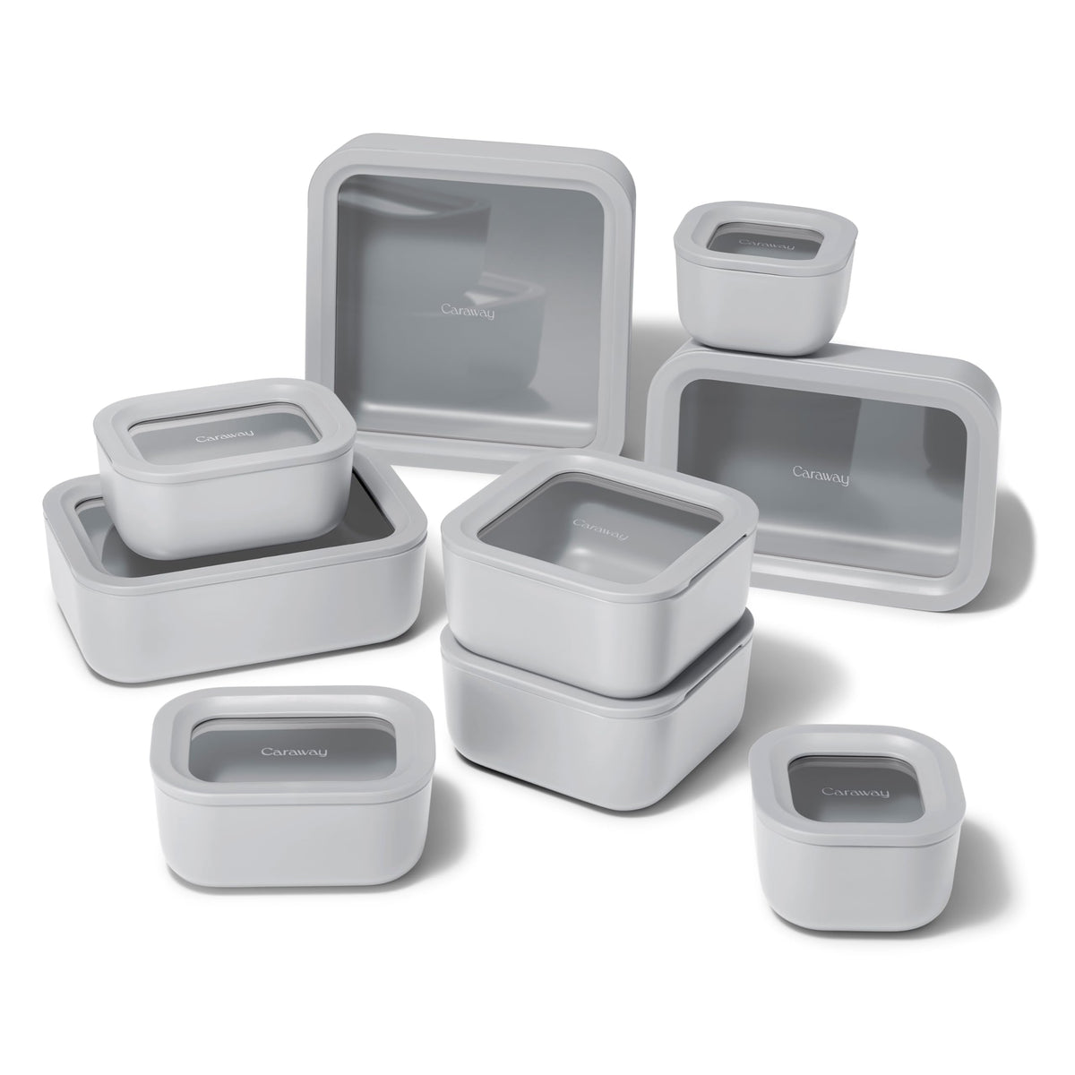 Caraway 13-Piece Glass Food Storage Container Set