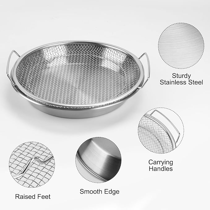Oil Filter Tray, Stainless Steel Kitchen Oil Filter Tray