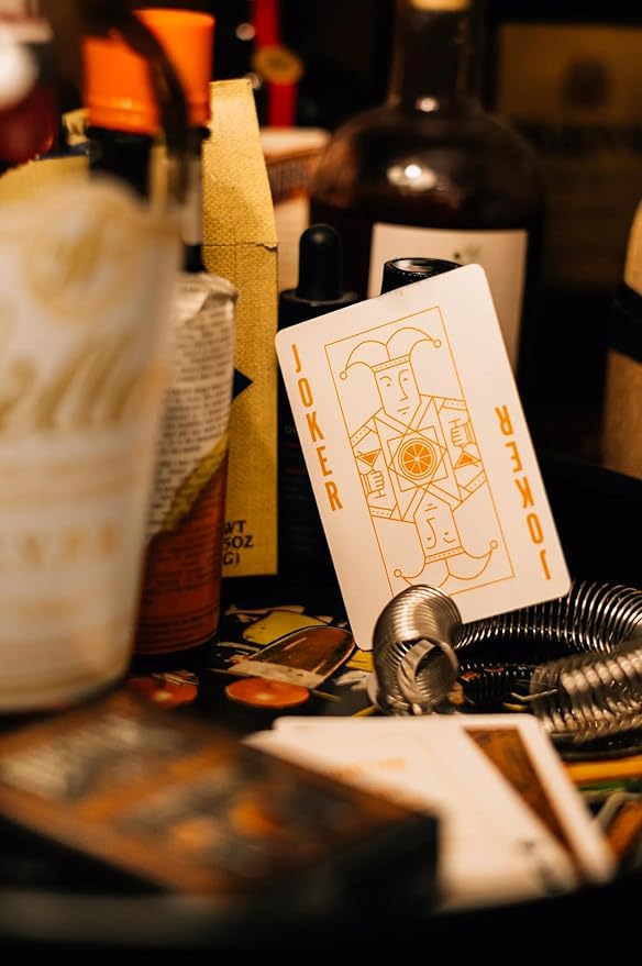 Bicycle Cocktail Playing Cards, Includes 52 Cocktail Recipes Featuring Old Fashioned, Margarita, Moscow Mule, Daiquiri, and Mojito Cocktail Recipes, 1 Deck