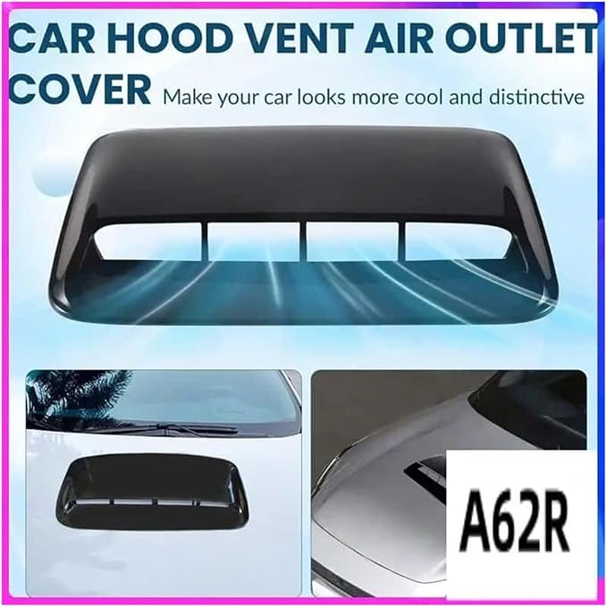 Car Universal Hood Vent Air Outlet Cover Compatible