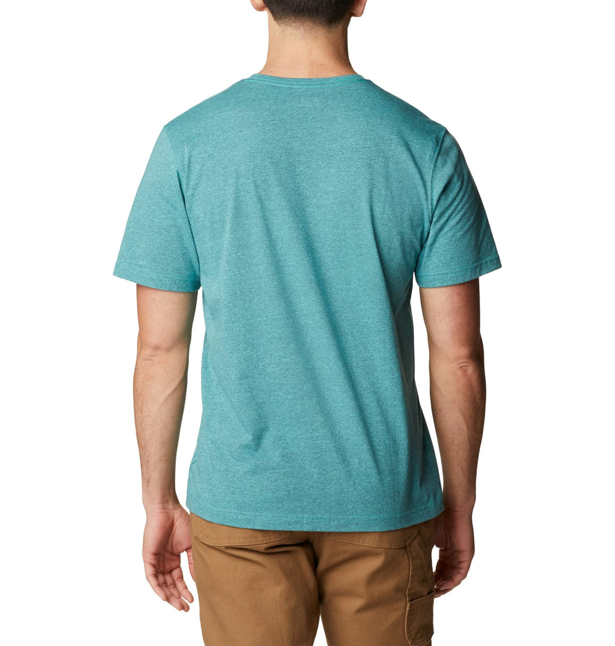 Columbia Men's Thistletown Hills Short Sleeve, Electric Turquoise/Collegiate Navy, 5X Big