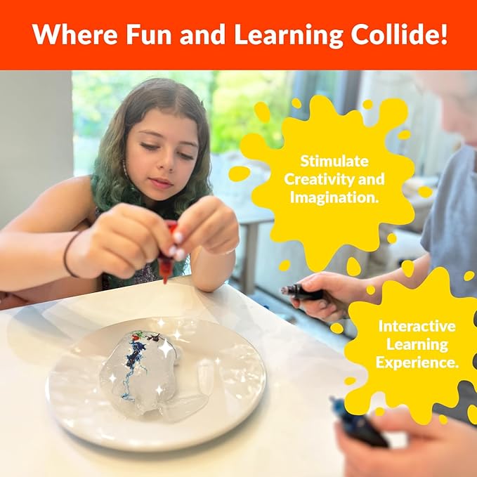 STEM Toys by Griddly Kids – Art & Science Kits for Kids Age 8–12, STEM Chemistry Set for Hands-On Learning & Education, Solar Science Experiment Kit Gift for Boys & Girls (Just Add Sun)