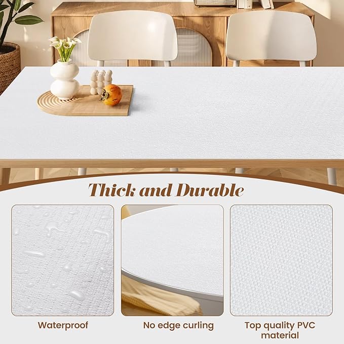 Drawer Shelf Liner for Kitchen Cabinets, Non Adhesive Slip Resistant Shelf Paper Easy to Clean, Strong Grip Thickened Waterproof Washable Mats for Pantry Shelves Cupboard Dresser(White, 12 in x 20 FT)
