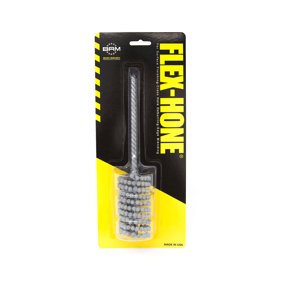 Brush Research BC13812 FLEX-HONE®, 1-3/8" (35mm) Diameter, 120 Grit, Silicon Carbide, For Mild Steel, Stainless Steel, Cast Iron and Softer Ferrous Materials