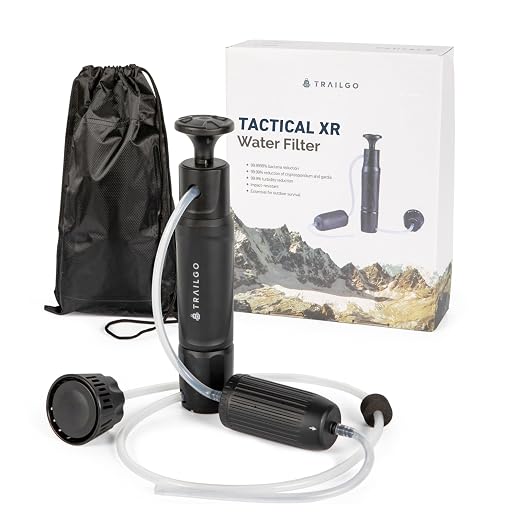 Tactical XR Water Filtration System 0.001 Micron Nano Filtration Military Grade