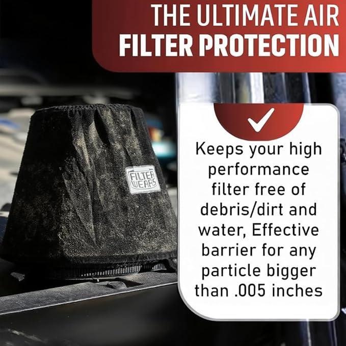 FILTERWEARS Pre-Filter F102K For SPECTRE Air Filters 8131 8132 8136 8138 K&N
