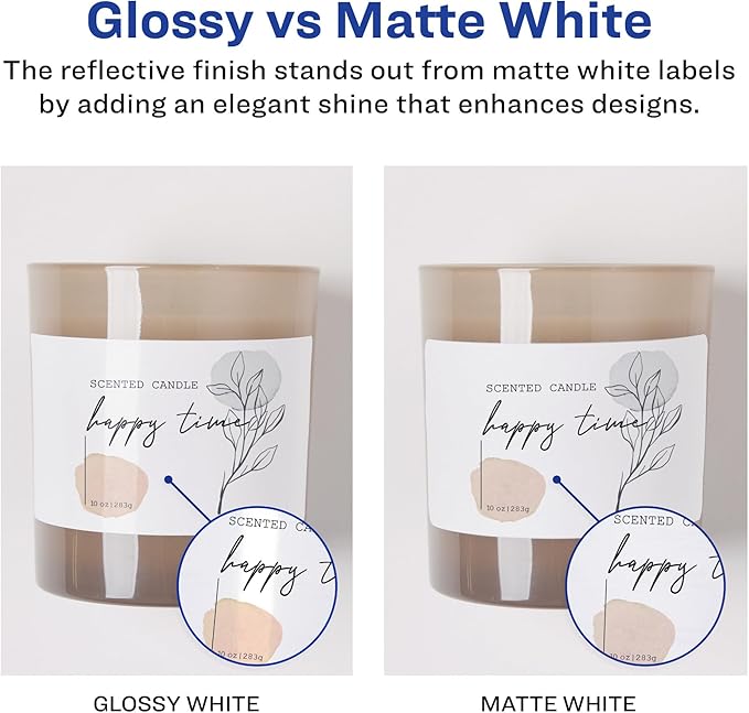 Avery Address Labels, Sure Feed and Easy Peel Technology, Glossy White Labels, 1" x 2-5/8", Permanent, Laser/Inkjet, 750 Total (6526)