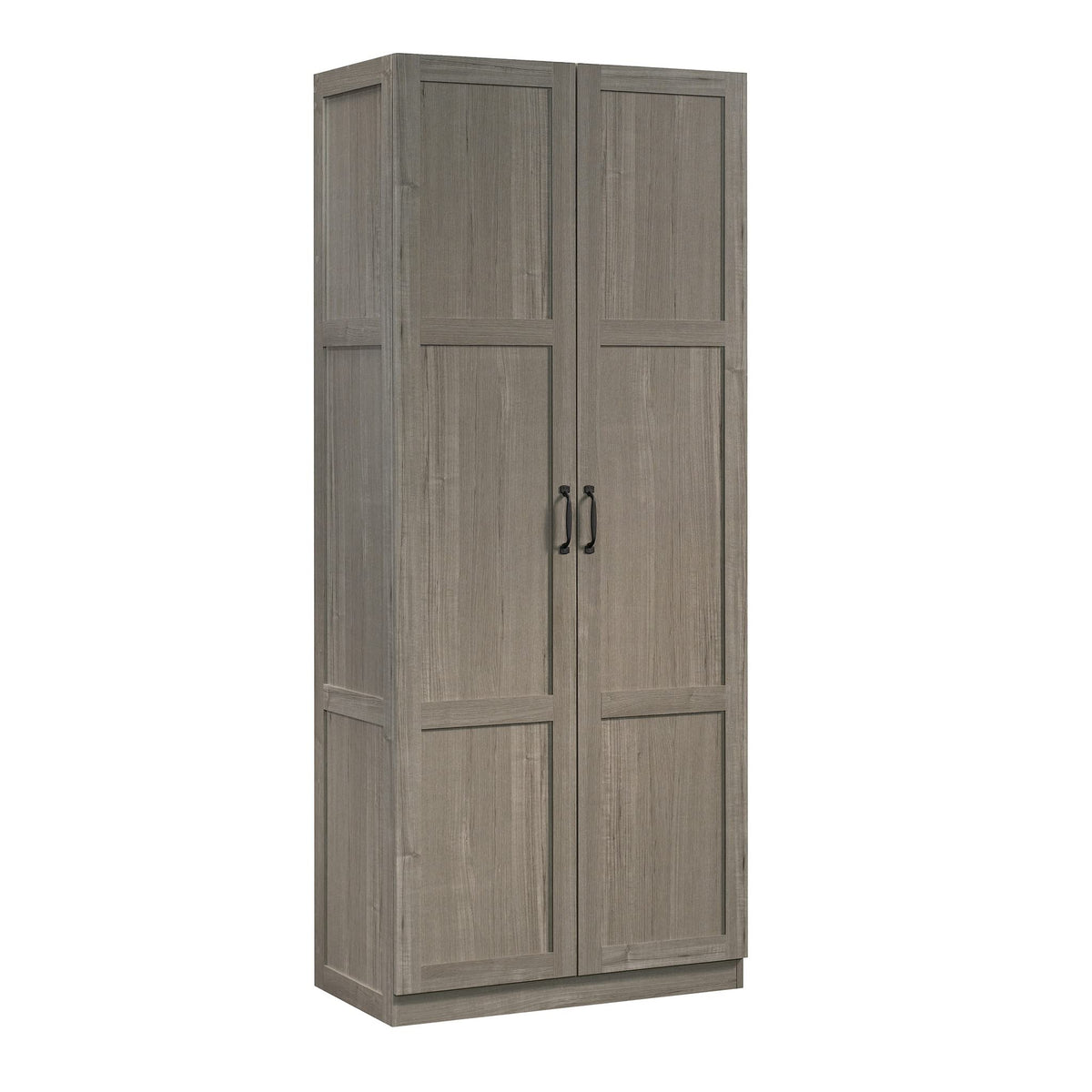 Sauder Storage Cabinet/ Pantry cabinets, 29.61 " x D: 16.02 " x H: 71.50", Cinnamon Cherry finish
