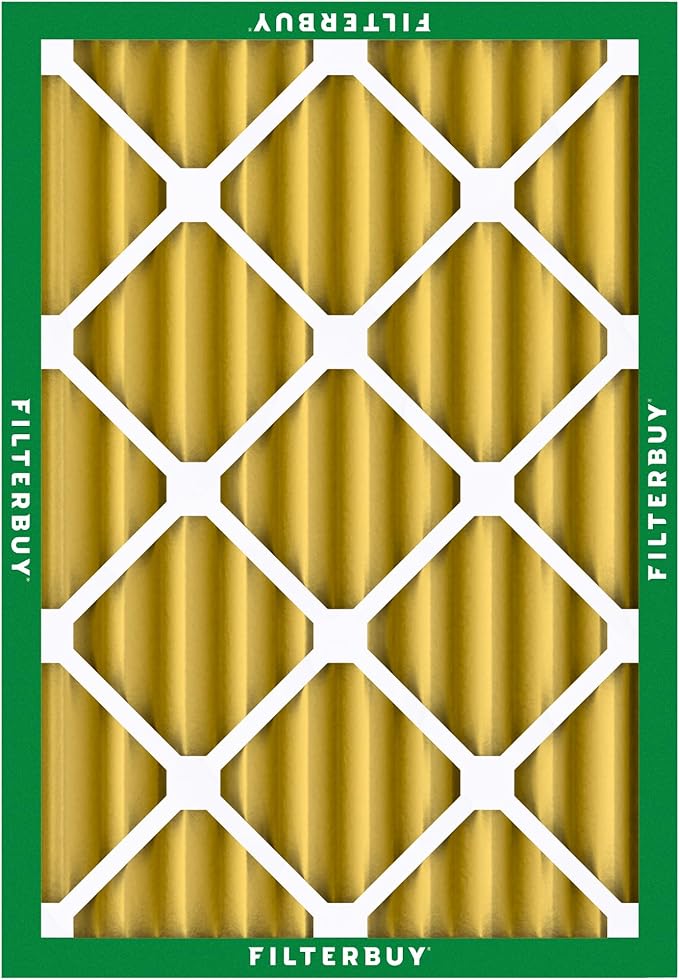 Filterbuy 18x24x4 Air Filter MERV 11 Superior Pet & Allergy Defense,