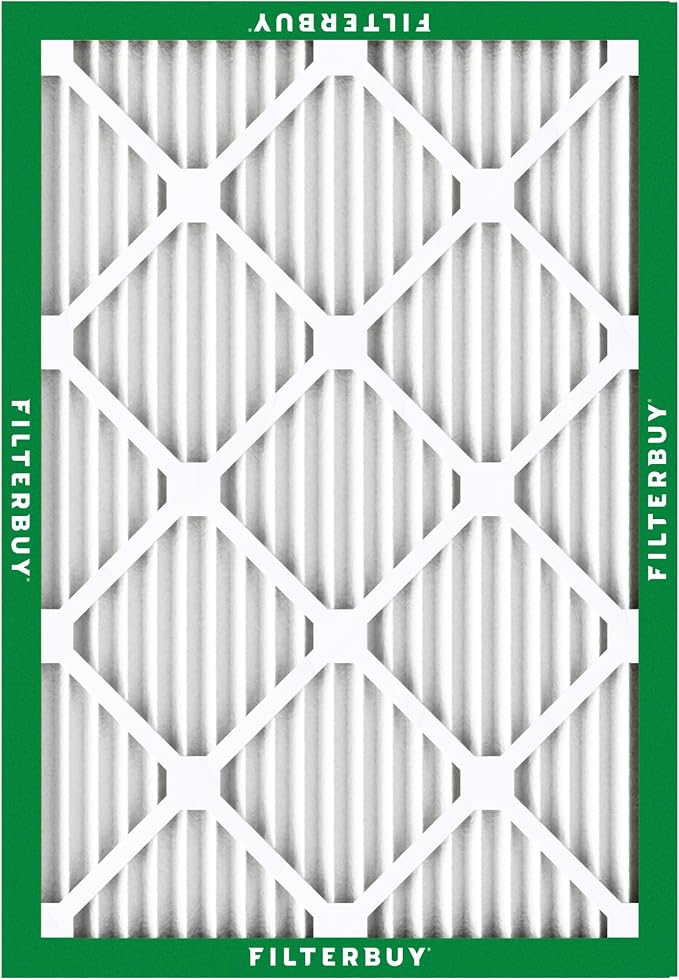 Filterbuy 30x36x1 Air Filter MERV 8 Essential Dust & Allergy Defense,