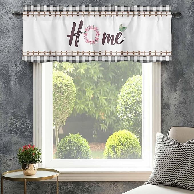 Spring Flowers Curtain Valances