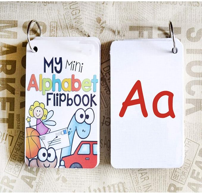 26PCS/Set ABC English Alphabet 26 Letters Child Flash Cards Baby Learning Toys Kids Gift Pre-Kindergarten