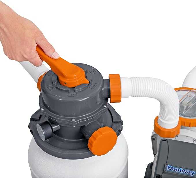 Bestway 58498E Flowclear 1500 Gallon Sand Filter Pool Pump