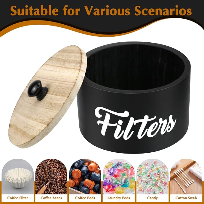 Wooden Coffee Filter Holder