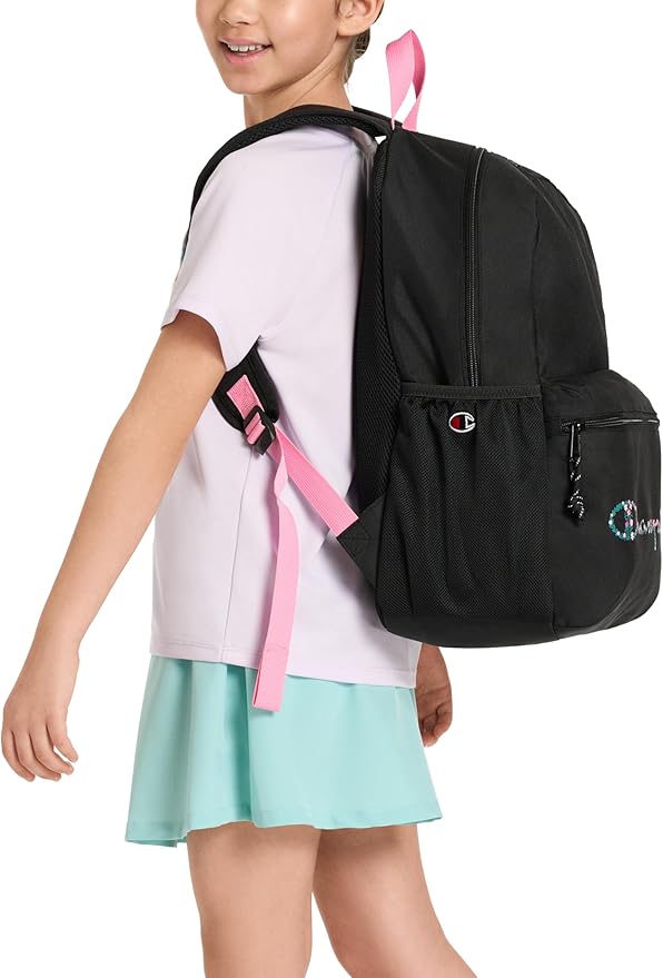 Champion Merit Backpack, Pink/Black, OS