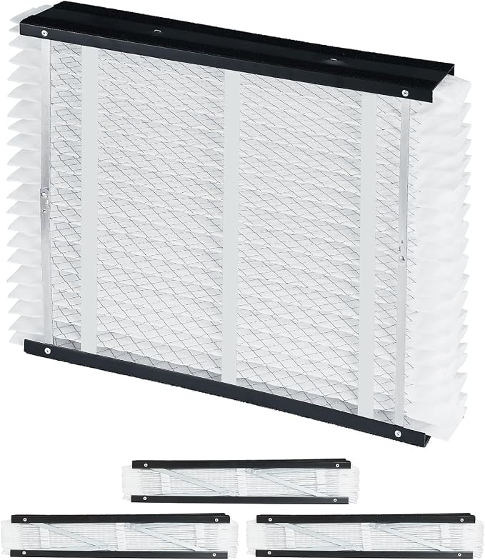 VEVOR 20x25x4 Furnace Air Filter, MERV 11 Pleated HVAC AC Replacement,