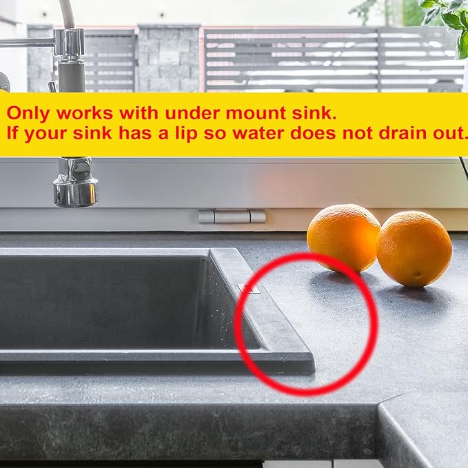 GUUKIN Sponge Holder for Kitchen Sink , 9.8"×4.9" Silicone Dish Drying Mat, Scrub Daddy Holder, Kitchen Sink Accessories, Suitable for Kitchens & Bathrooms (Black)