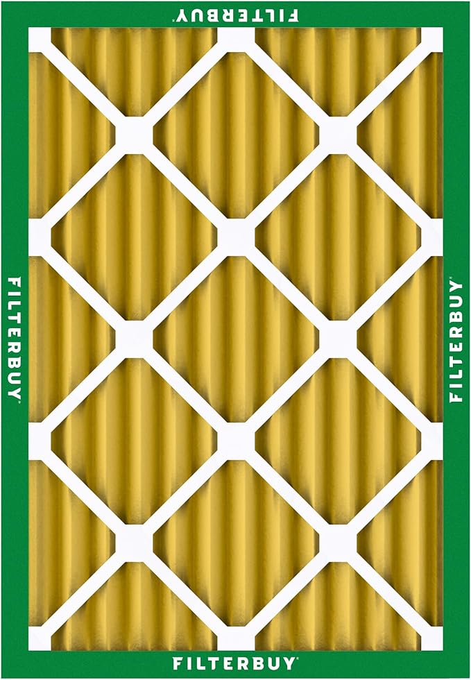 Filterbuy 29x30x2 Air Filter MERV 11 Superior Pet & Allergy Defense,