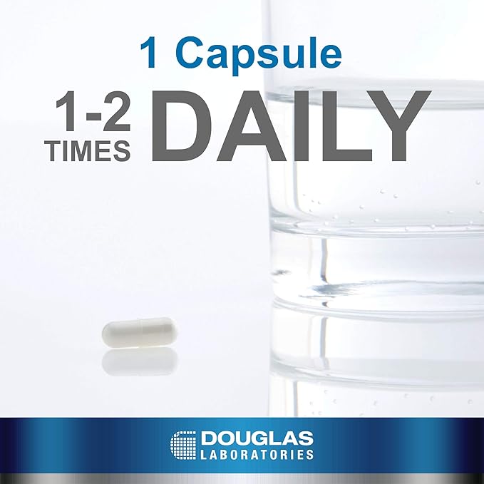 Douglas Laboratories Biotin 8 mg | Vitamin B7 to Support Enzyme Production and Nerve Function | 120 Capsules