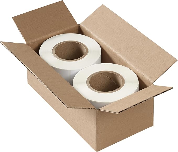 Avery Direct Thermal Labels, 4" x 3", White, 3" Core, Direct Thermal Printable, 1,000 Blank Labels per Roll, 2 Rolls, 2,000 Total (4134)