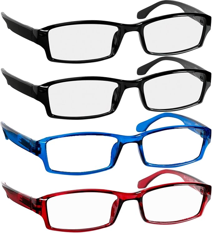 TruVision Readers Reading Glasses, Comfort Spring Hinges