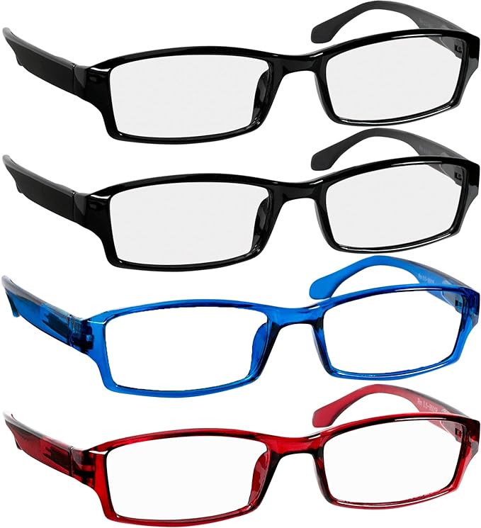 TruVision Readers Reading Glasses, Comfort Spring Hinges