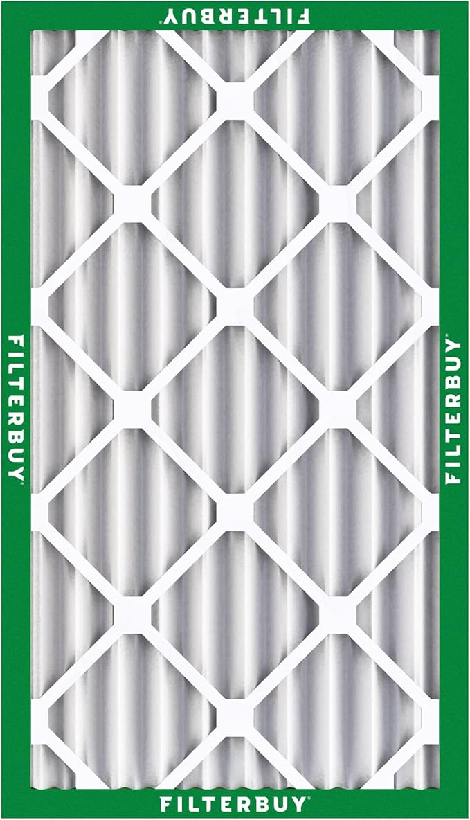 Filterbuy 16x30x4 Air Filter MERV 8 Essential Dust & Allergy Defense,