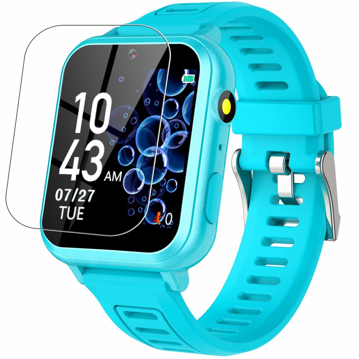 Smart Watch for Kids with 36 Games HD Touch Touchscreen Alarm Clock, Camera Music Player Pedometer Flashlight 12/24 hr Video & Audio Recording, Toys Gift for 3-12 Years Old Girls