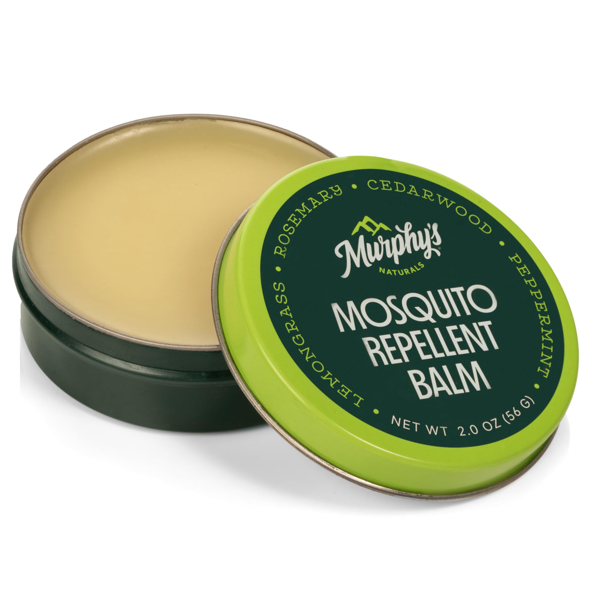 Murphy's Naturals Mosquito Repellent Balm, Plant-Based, 2 oz (Pack of 1)