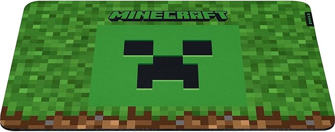 Razer Gigantus V2 Cloth Gaming Mouse Pad (Medium): Textured MicroWeave Cloth Surface - Thick, High-Density Rubber Foam - Non Slip Base - Minecraft Edition